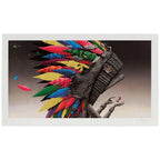 PEZ - So far so west (2024) - 25-color screenprint on Somerset 300 GSM paper