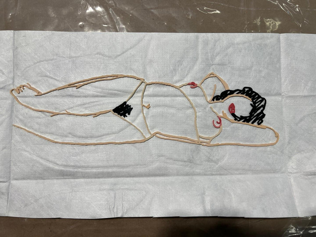 TOM WESSELMANN - Hedy (Sandpaper)