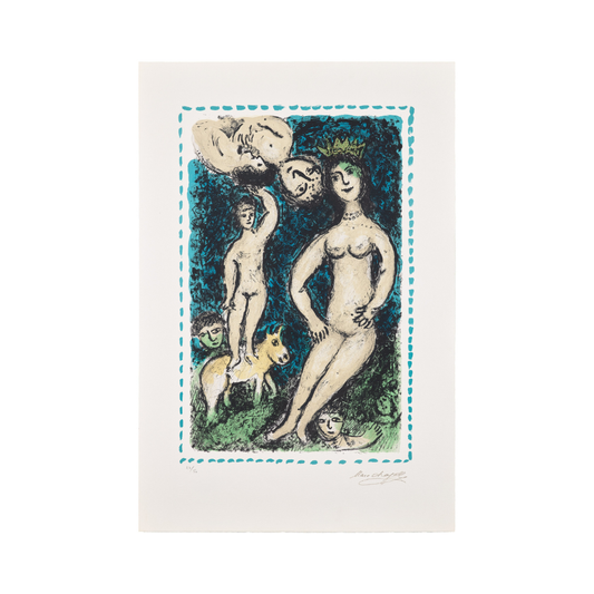 Marc Chagall, Les quinze dernières lithographies, original color lithograph on Arches paper, 1984–1985
