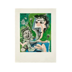 Pablo Picasso, Mère et Enfant (1966) - Lithograph in colors