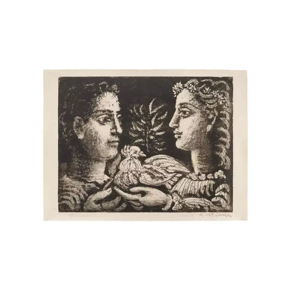 Pablo Picasso,Jeunesse (1950) - Lithograph