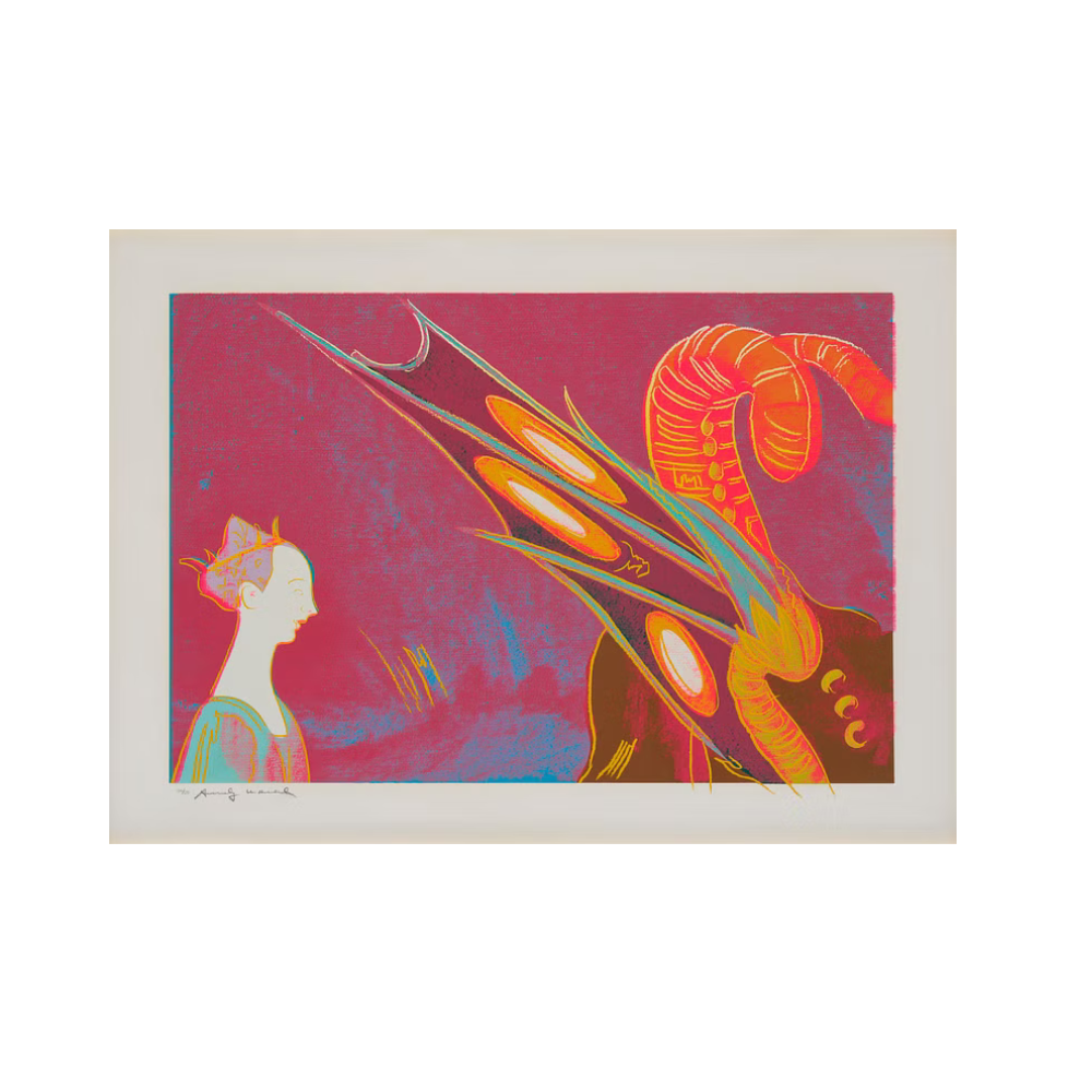 Andy Warhol – Uccello, St. George and the Dragon (1984)