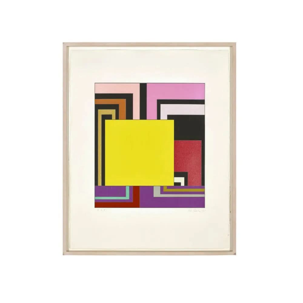 Peter Halley - Untitled Cell (2001) LYNART STORE