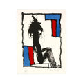 Pierre Alechinsky  - JE VOUS EN PRIE ASSEYEZ-VOUS - Lithograph on Arches paper