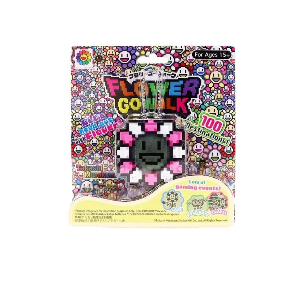 Murakami Takashi - Flower Go Walk / Pink&White - ABS, polycarbonate, and metal