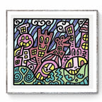 Pretty City - Mr Doodle - Screenprint on Somerset Satin Radiant 410 gsm paper