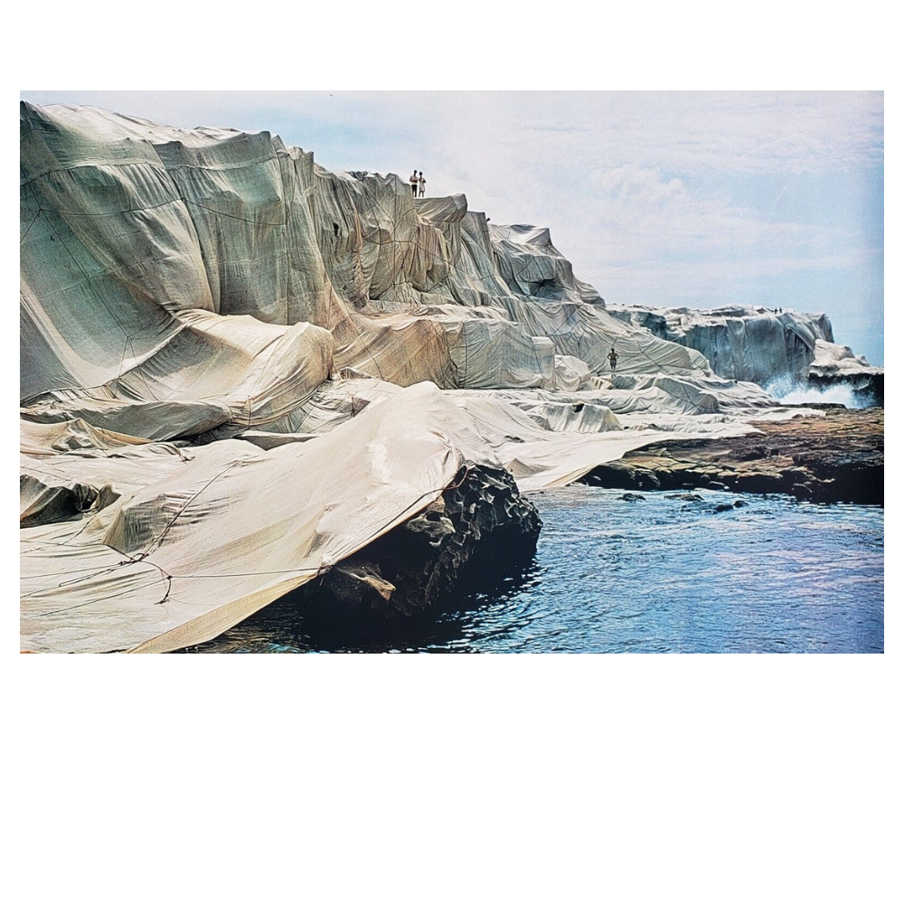 Christo und Jeanne-Claude Wrapped Coast – Little Bay Australien 1969