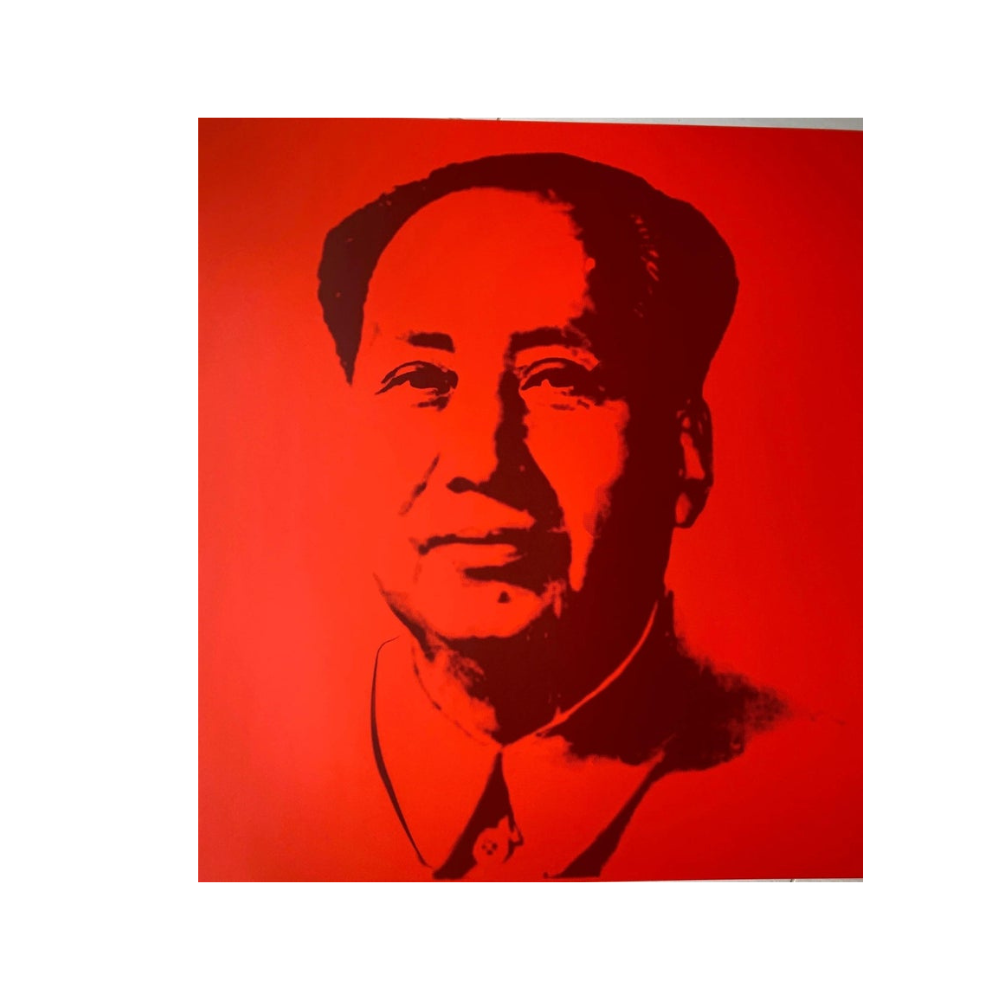 Andy Warhol - Mao Red - 1980 - Sérigraphie Officielle