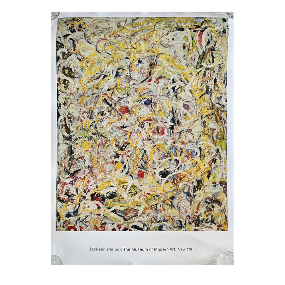 Impresión en offset de Jackson Pollock