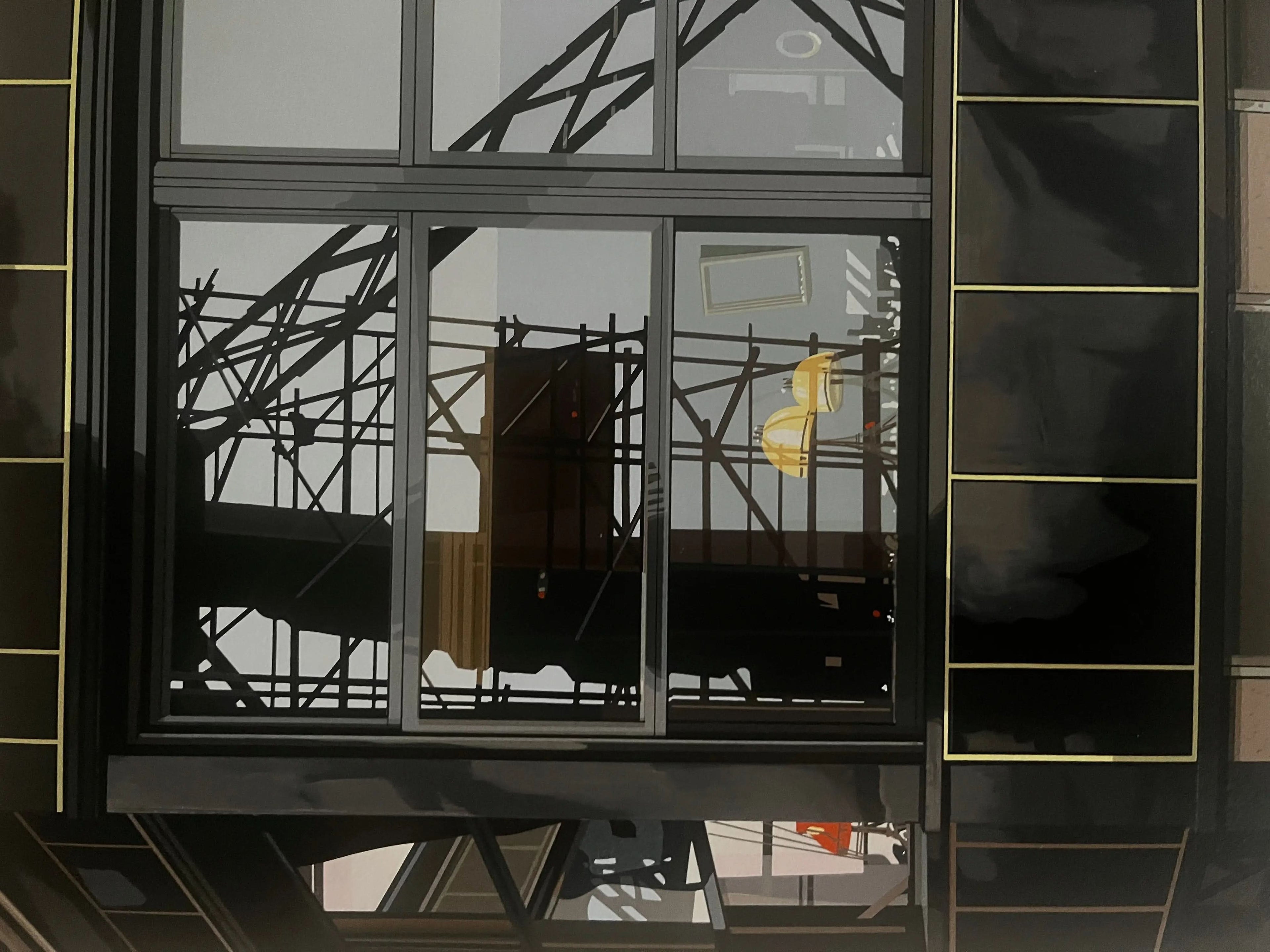 RICHARD ESTES - Eiffel Tower Restaurant (from Urban Landscapes III), 1981 LYNART STORE