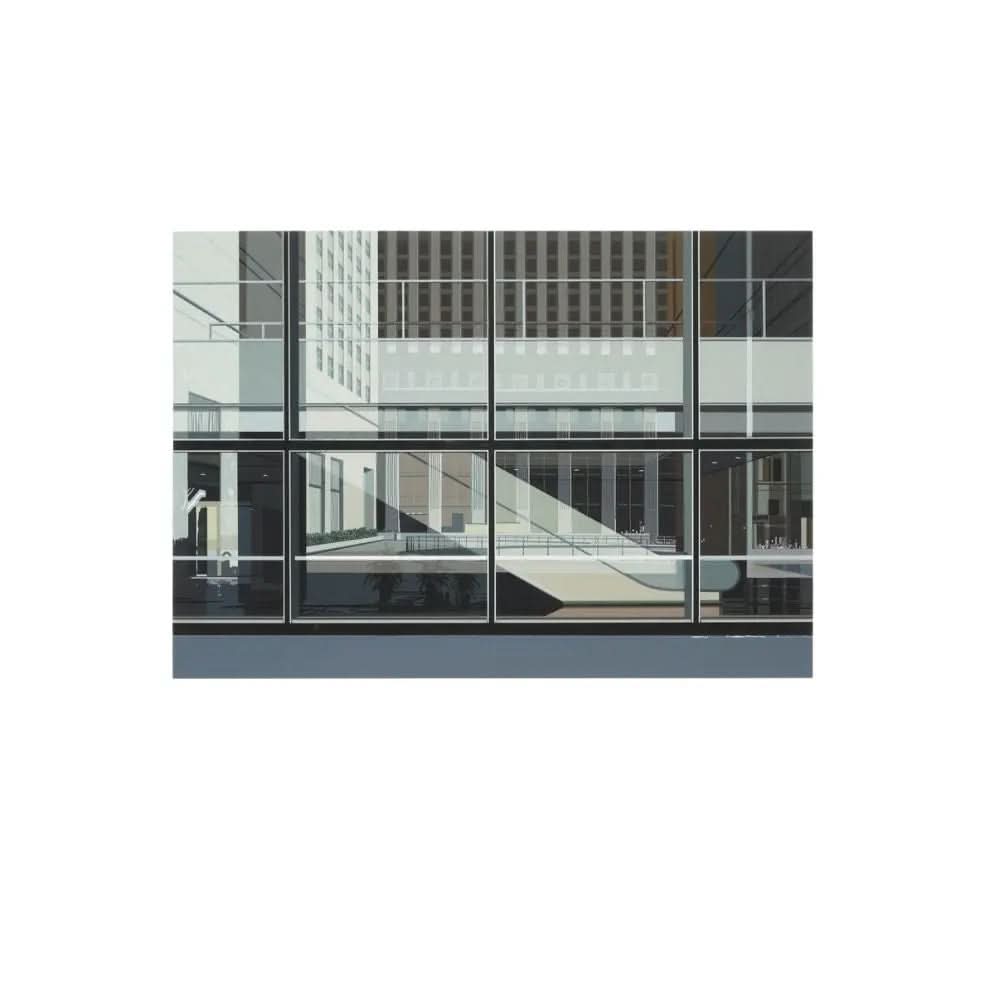 RICHARD ESTES - Manhattan, (from the Urban Landscapes III) portfolio 1981 LYNART STORE