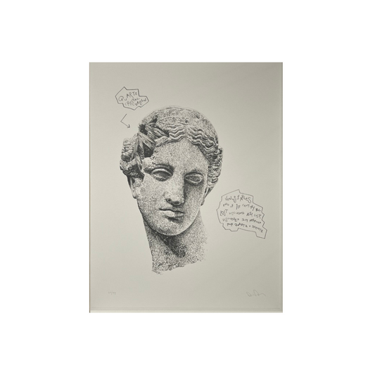 Daniel Arsham - Eroded Classical Print - Melpomene