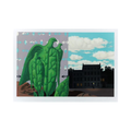 René Magritte -Les Grands Oiseaux sont Ceux de L'Ile au Trésor (1968) - Color lithograph on BFK Rives paper