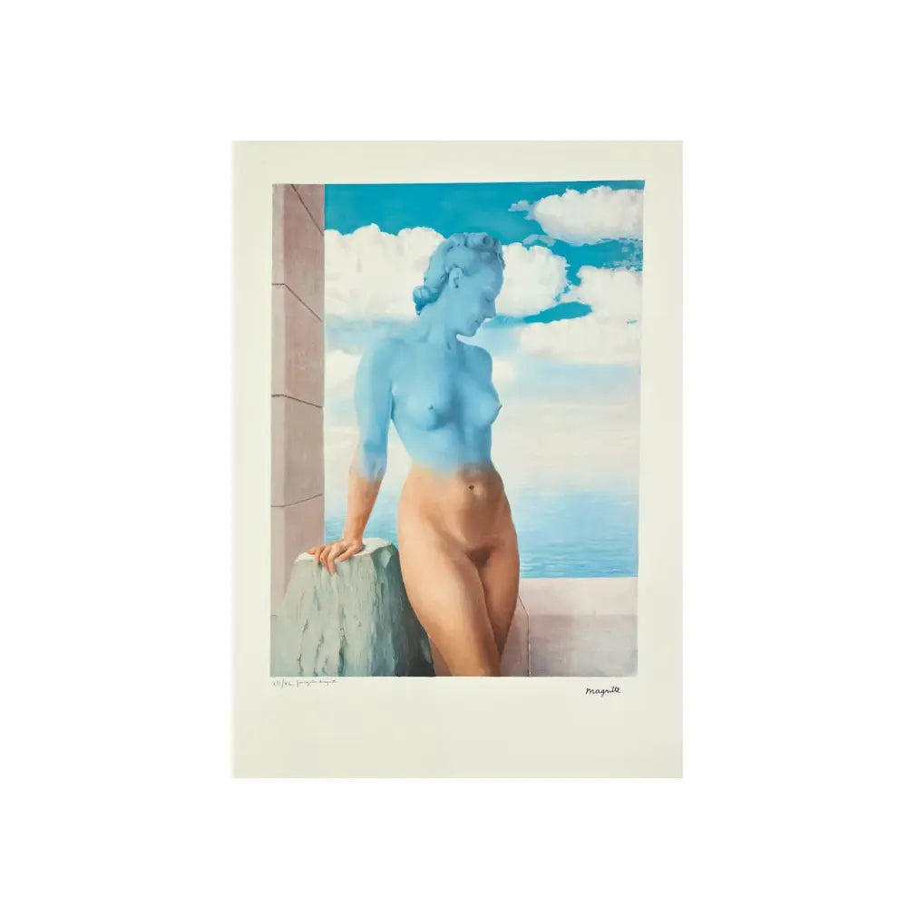 René Magritte, La Magie Noire (from La Philosophie de la Peinture) 1979 - Color lithograph