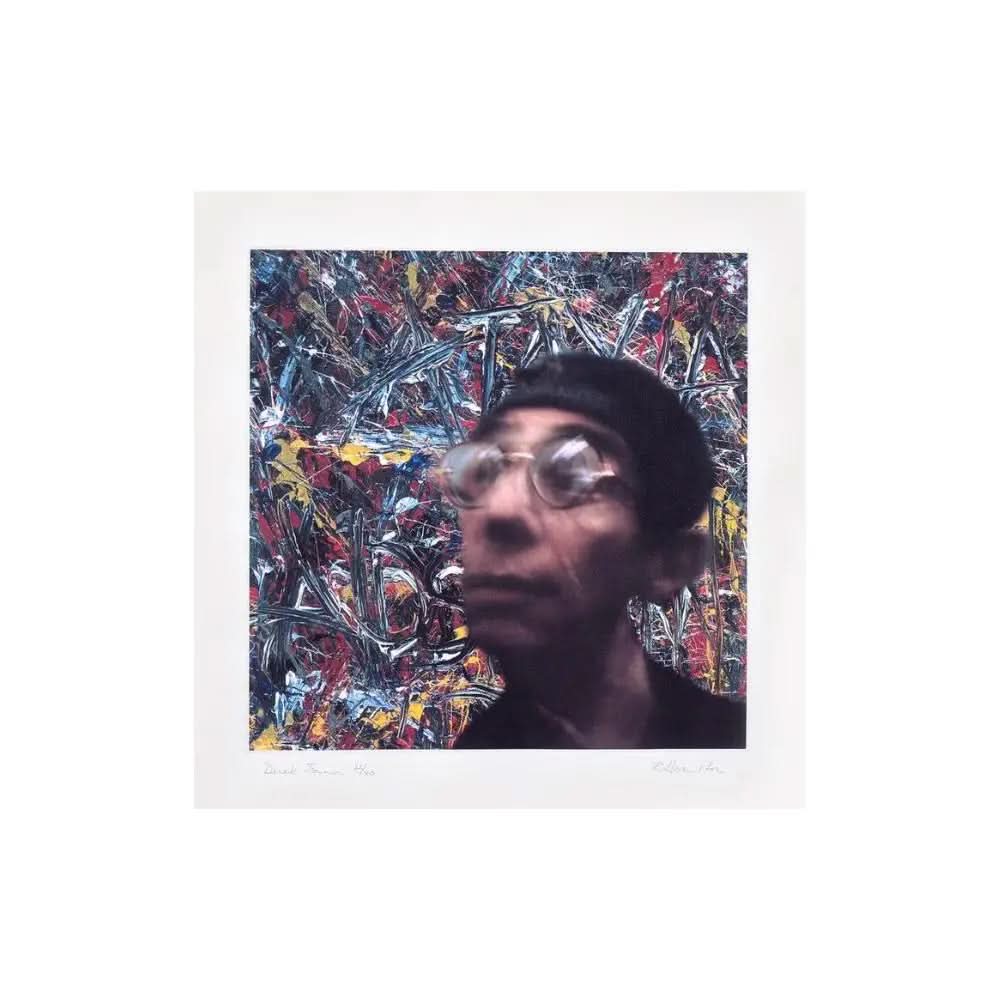 Richard Hamilton - Derek Jarman (L. 181) - Color pigment transfer print