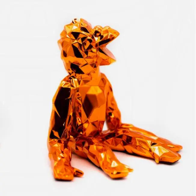 Richard Orlinski - Jean-Marc Spirit (Orange Edition) - Offre Exclusive LYNART STORE