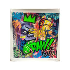 Richard Orlinski - Raw Green - Digigraphy on paper