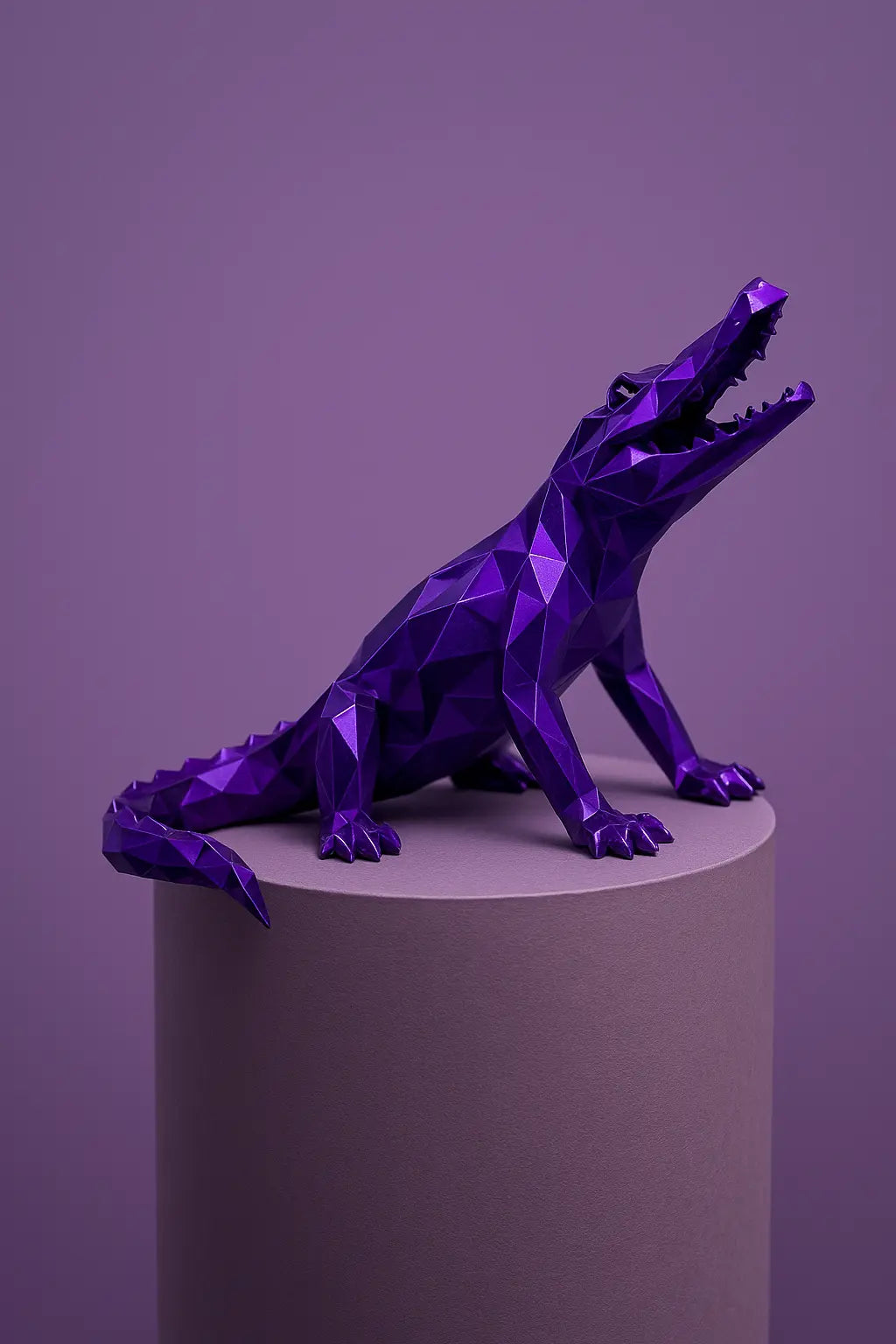 Richard Orlinski, Croco Spirit (Purple Edition) LYNART STORE