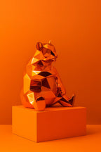 Richard Orlinski, Panda Spirit (Orange Edition) LYNART STORE