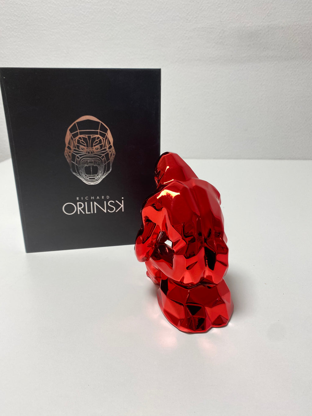 Richard Orlinski, Thinking Kong Spirit (Red Edition) LYNART STORE