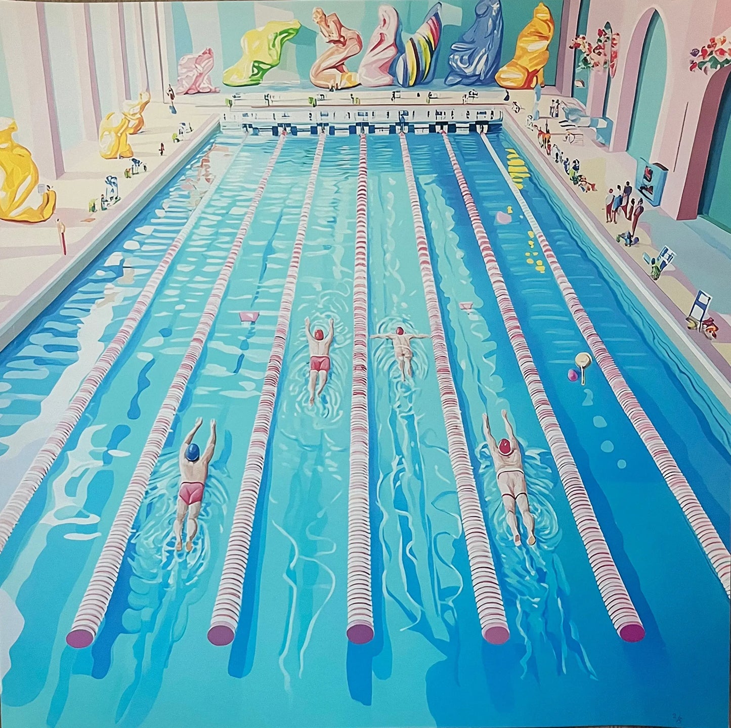 Richard Prince - Olympic Games 2024 (Aquatic Champions) LYNART STORE