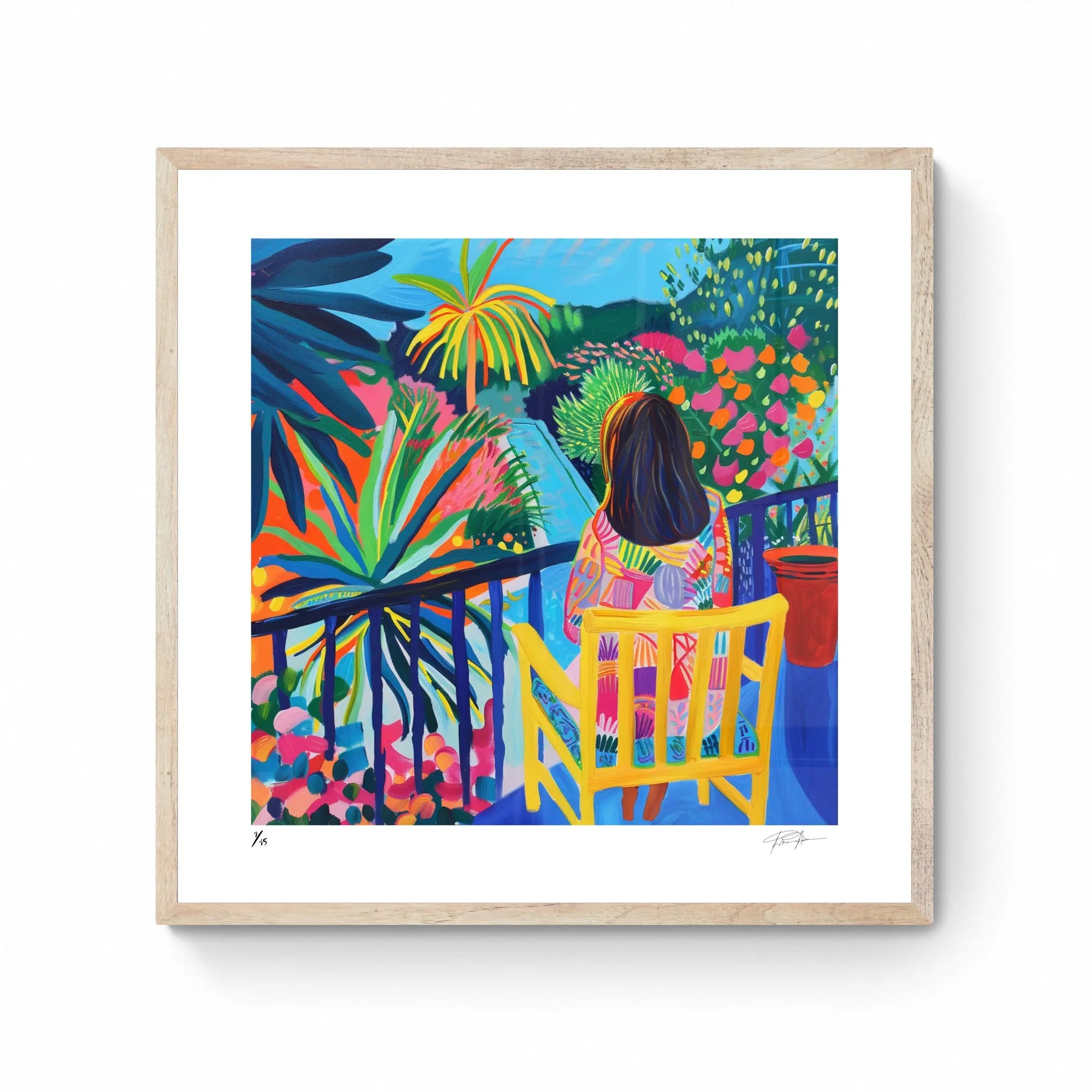 Richard Prince - Sérigraphie Originale - The sunny terrace II LYNART STORE