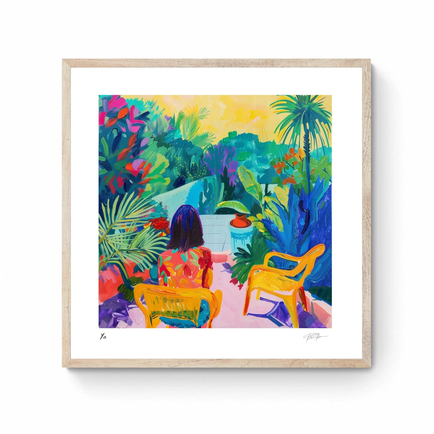 Richard Prince - Sérigraphie Originale - The sunny terrace III LYNART STORE