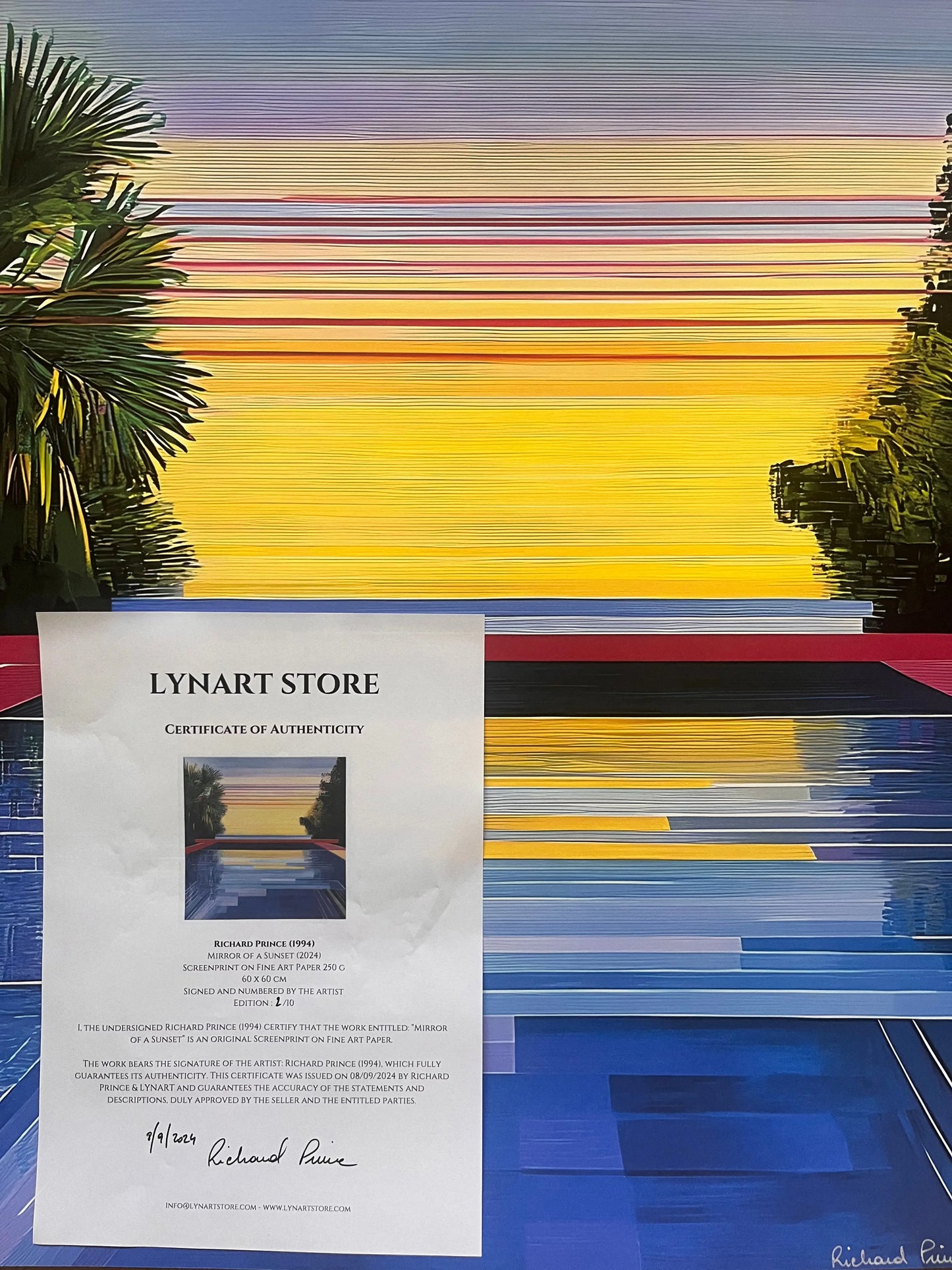 Richard Prince, Mirror of a Sunset (2024) LYNART STORE