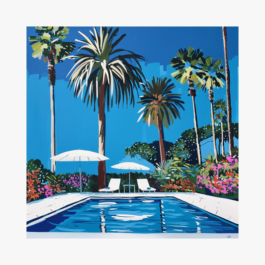 Richard Prince, Palm Harmony Retreat (2025) - Screenprint