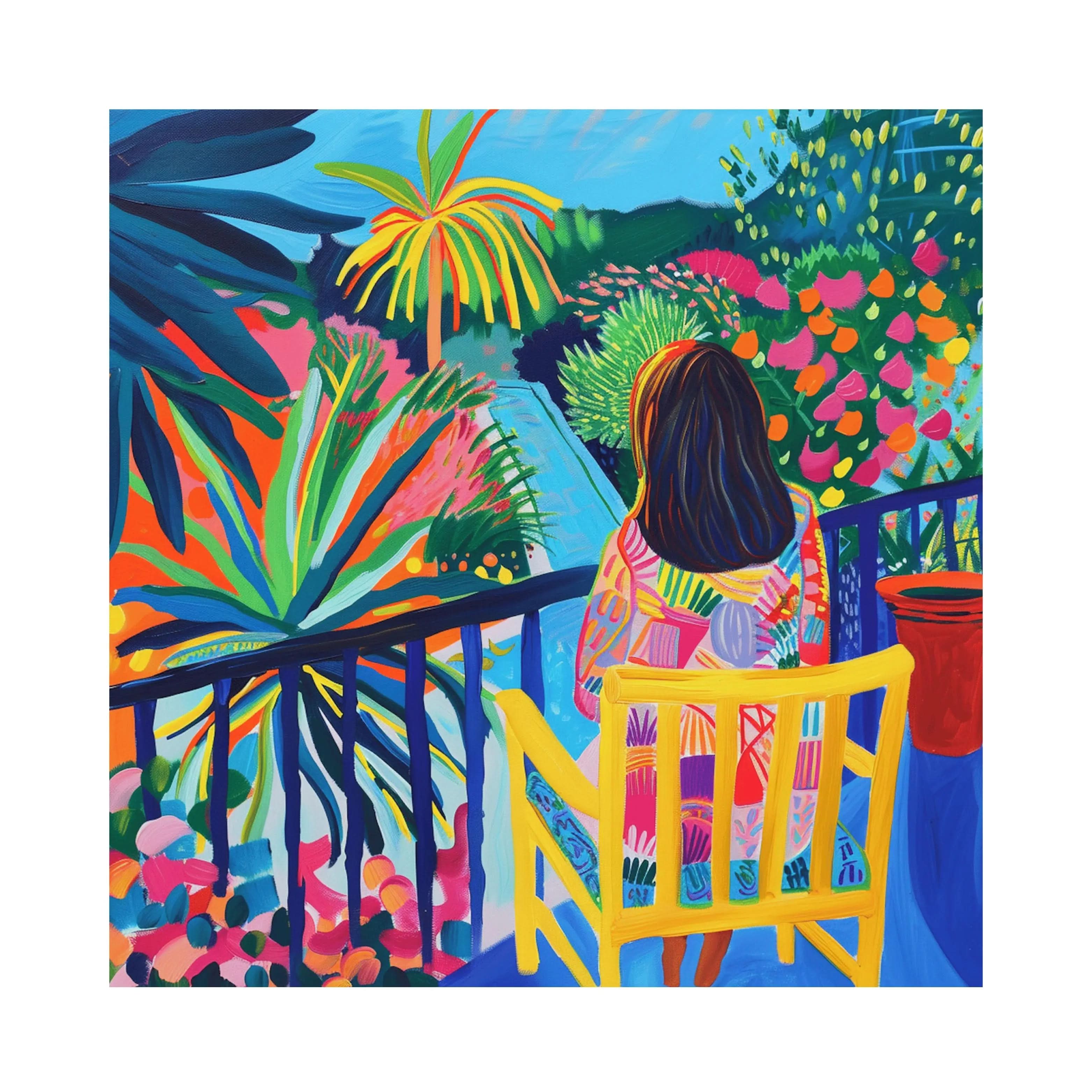 Richard Prince, The Sunny Terrace II - Original screenprint on fine art paper