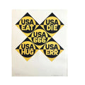 Robert Indiana - USA 666, 1971 