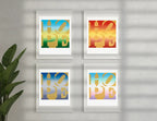 Robert Indiana, Four Seasons of Hope (Gold) 2012 LYNART STORE