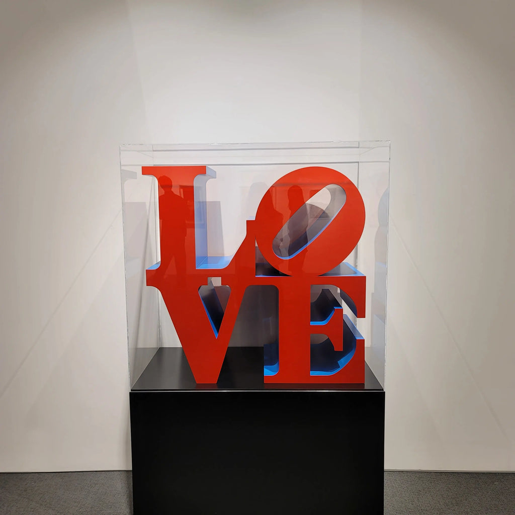 Robert Indiana, LOVE (Red/Blue), 1966–2000 LYNART STORE