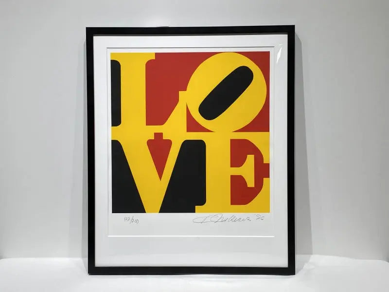 Robert Indiana THE BOOK OF LOVE 版画 Robert Indiana – The Book of Love (1996) – LYNART STORE