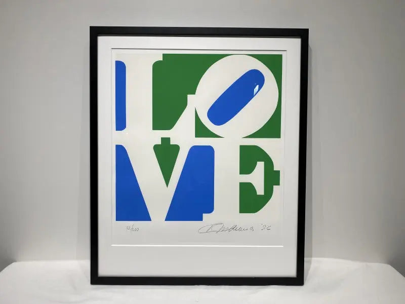 Robert Indiana, The Book of Love (Portfolio of 12 Screenprints) 1996 LYNART STORE
