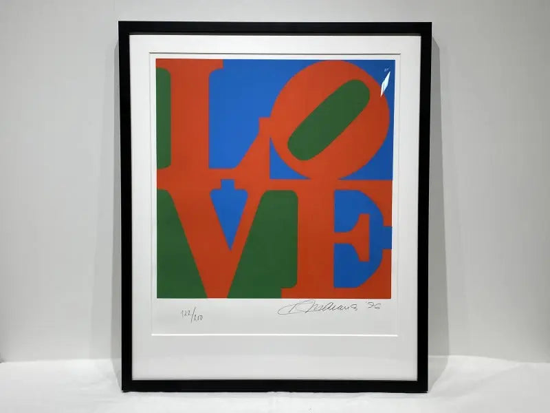 Robert Indiana, The Book of Love (Portfolio of 12 Screenprints) 1996 LYNART STORE