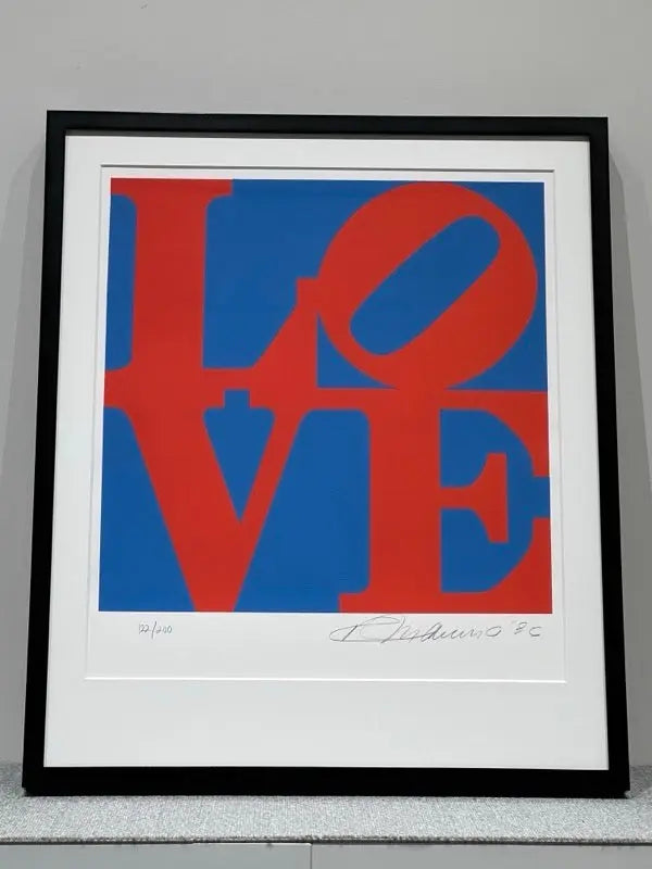 Robert Indiana THE BOOK OF LOVE 版画 Robert Indiana – The Book of Love (1996) – LYNART STORE