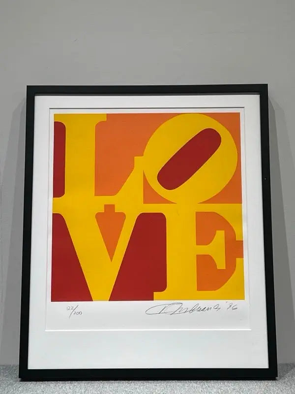 Robert Indiana, The Book of Love (Portfolio of 12 Screenprints) 1996 LYNART STORE