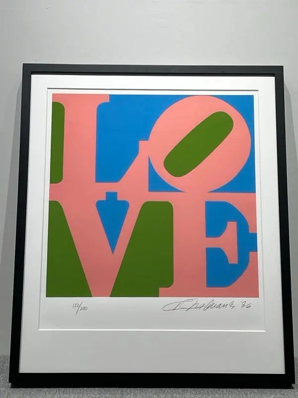 Robert Indiana, The Book of Love (Portfolio of 12 Screenprints) 1996 LYNART STORE