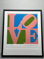 Robert Indiana, The Book of Love (Portfolio of 12 Screenprints) 1996 LYNART STORE