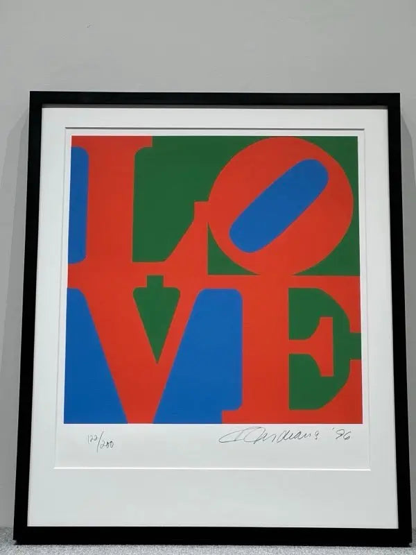 Robert Indiana, The Book of Love (Portfolio of 12 Screenprints) 1996 LYNART STORE