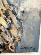 Robert Lapoujade - Portrait de Jeanne Moreau (1967) L.Y.N.A.R.T Store