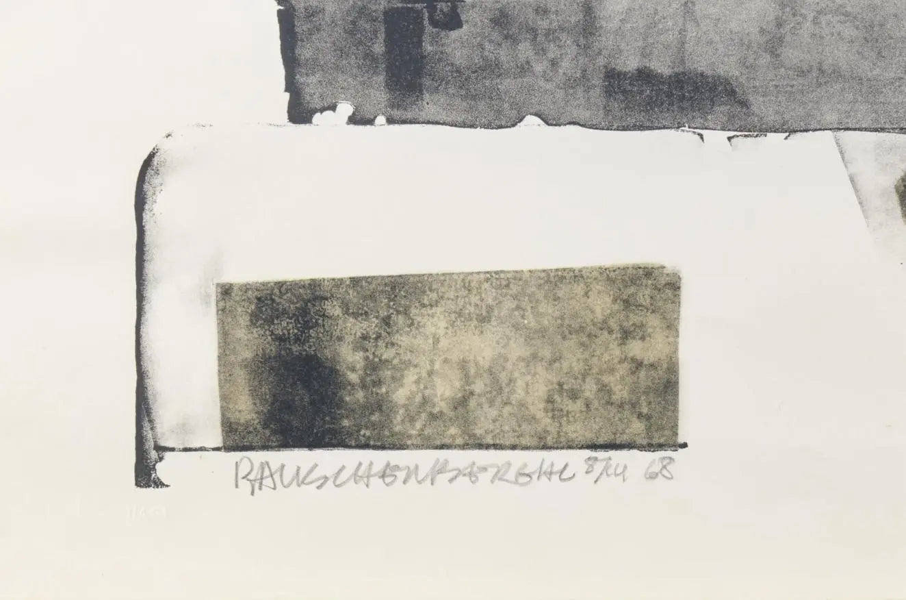 Robert Rauschenberg -  Gamble(1968) LYNART STORE