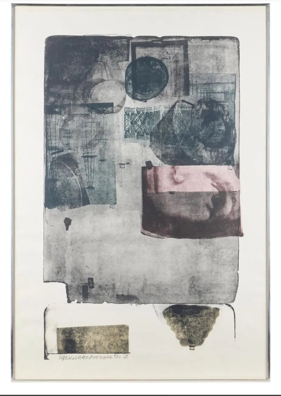 Robert Rauschenberg -  Gamble(1968) LYNART STORE