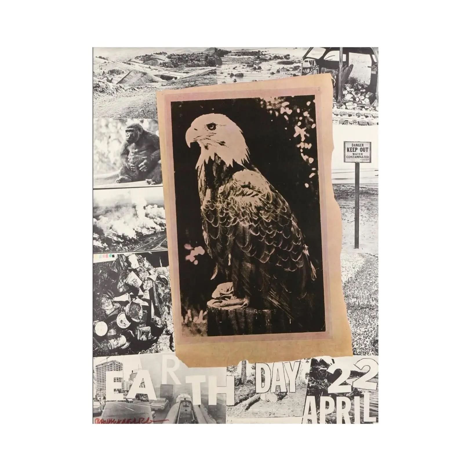 Robert Rauschenberg,  Earth Day, 1970 