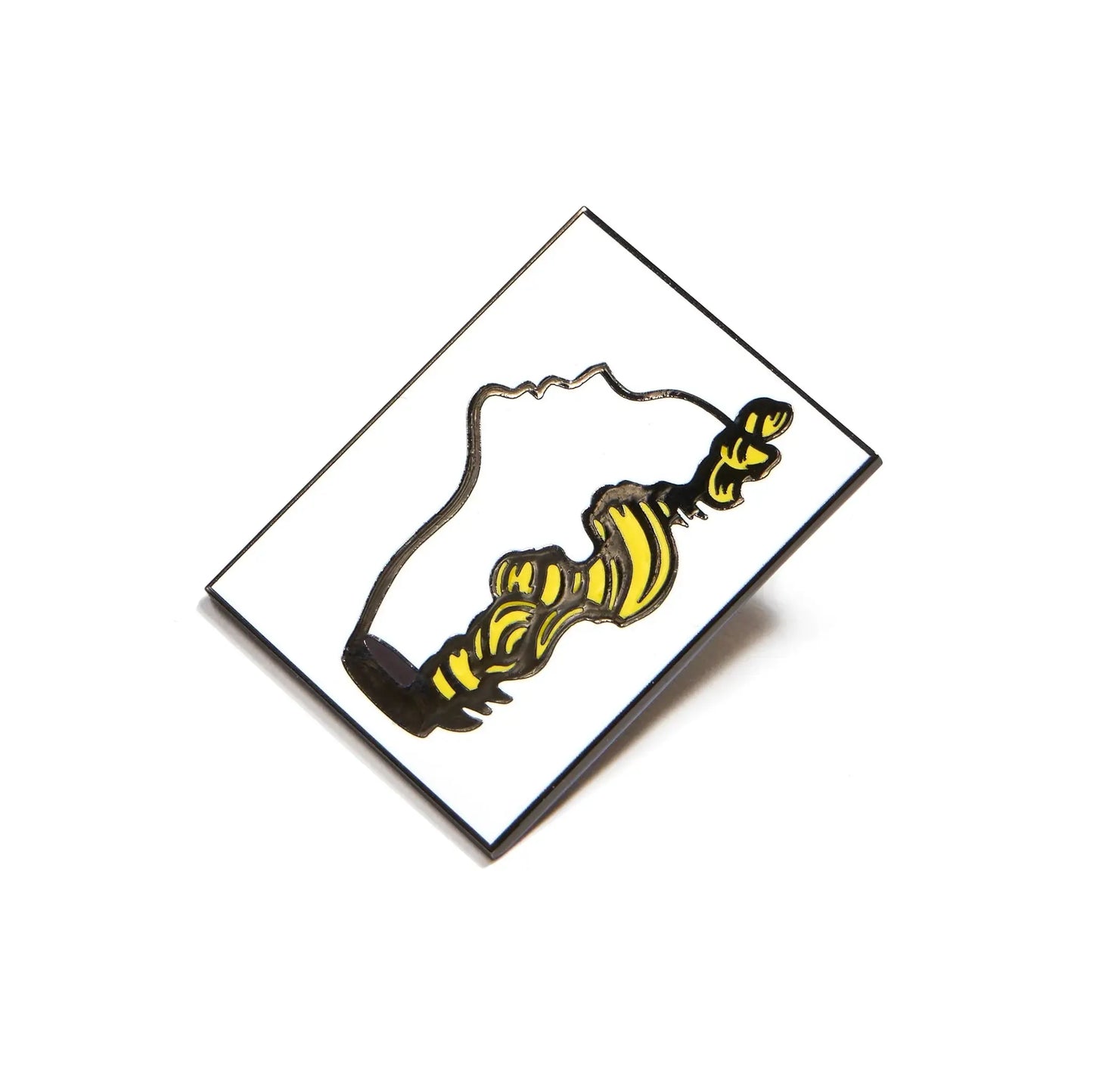 Roy Lichtenstein - PROFILE HEAD ENAMEL PIN LYNART Store