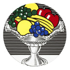 Roy Lichtenstein Porcelain Plate – "Still Life with Crystal Bowl"  porcelain plate 