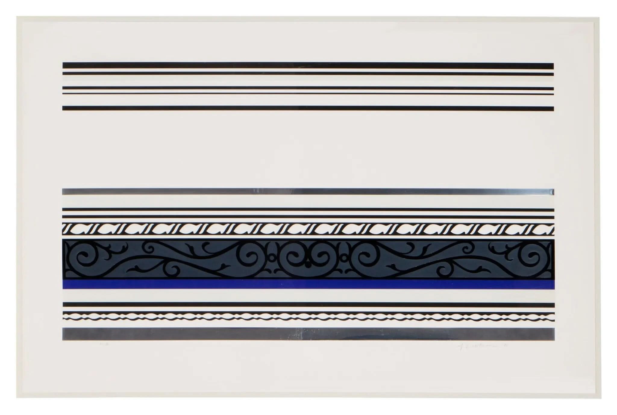 Roy Lichtenstein – Entablature IX (1976) LYNART STORE