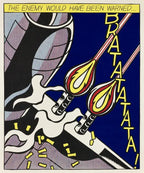 Roy Lichtenstein, As I Opened Fire (triptych) 1966 LYNART STORE