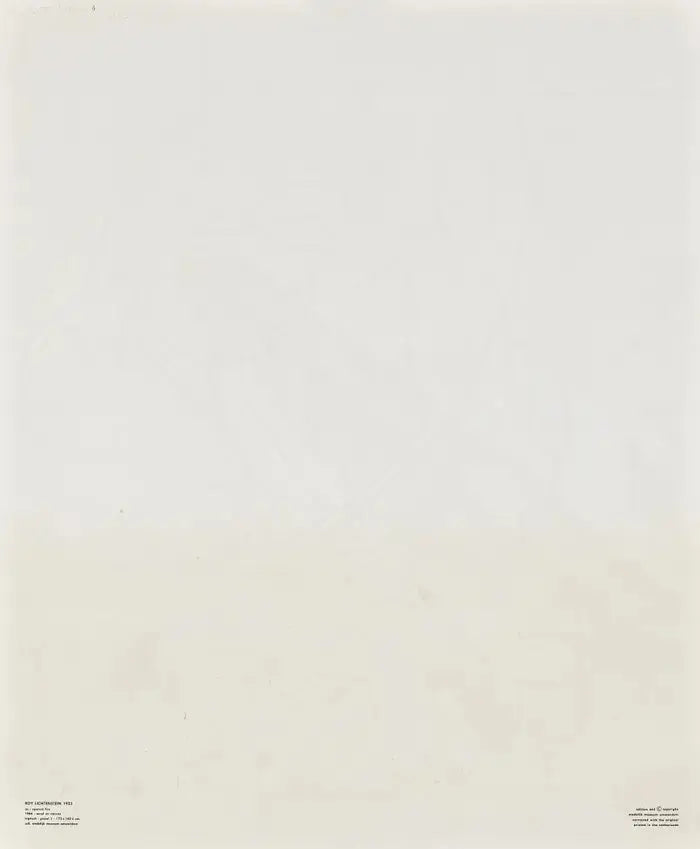 Roy Lichtenstein, As I Opened Fire (triptych) 1966 LYNART STORE